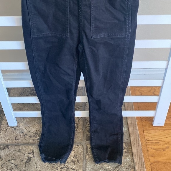 Madewell Denim Lunar Wash Skinny Denim Overalls XS - Picture 7 of 15